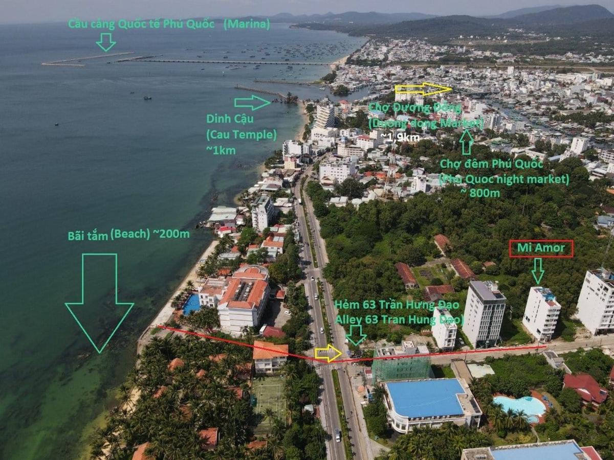 Mi Amor Luxury Island Apartment - 3 Minutes To The Beach Дуонг-Донг Экстерьер фото