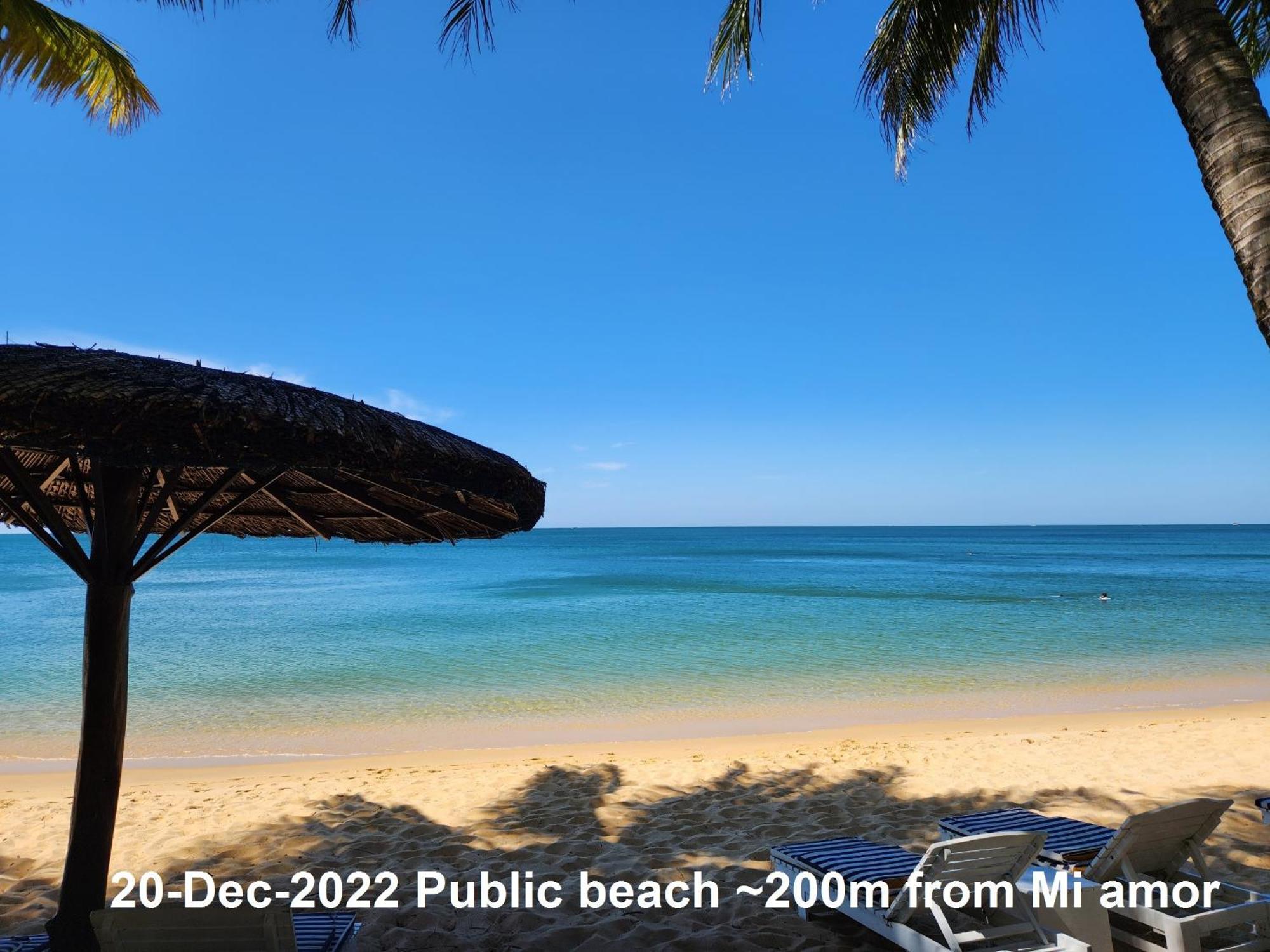 Mi Amor Luxury Island Apartment - 3 Minutes To The Beach Дуонг-Донг Экстерьер фото