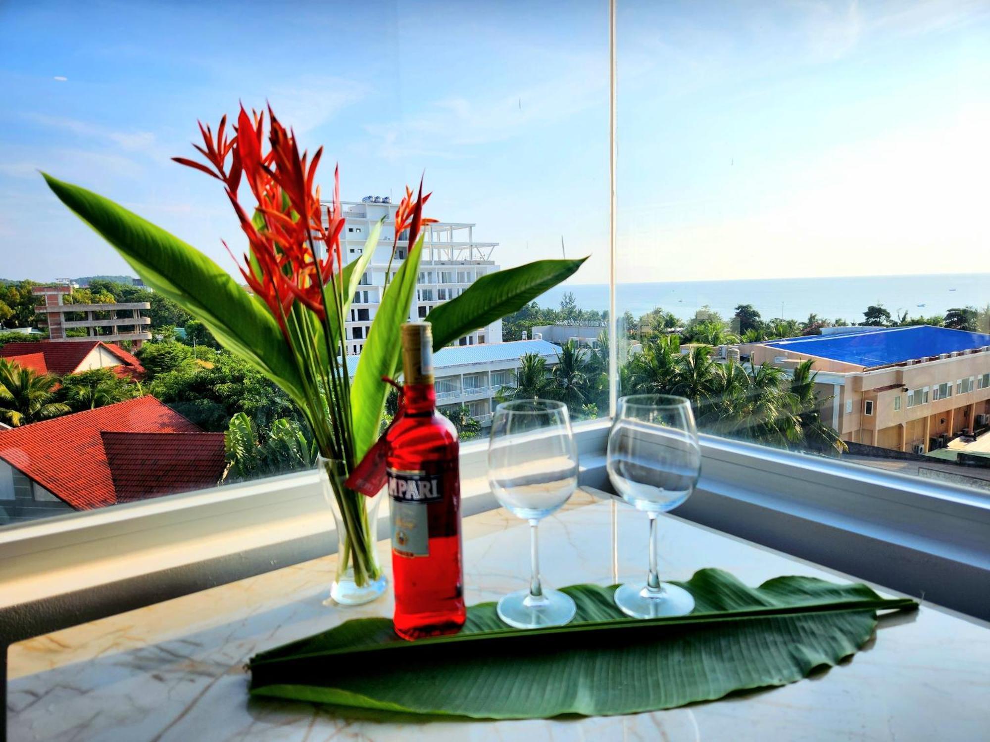 Mi Amor Luxury Island Apartment - 3 Minutes To The Beach Дуонг-Донг Экстерьер фото