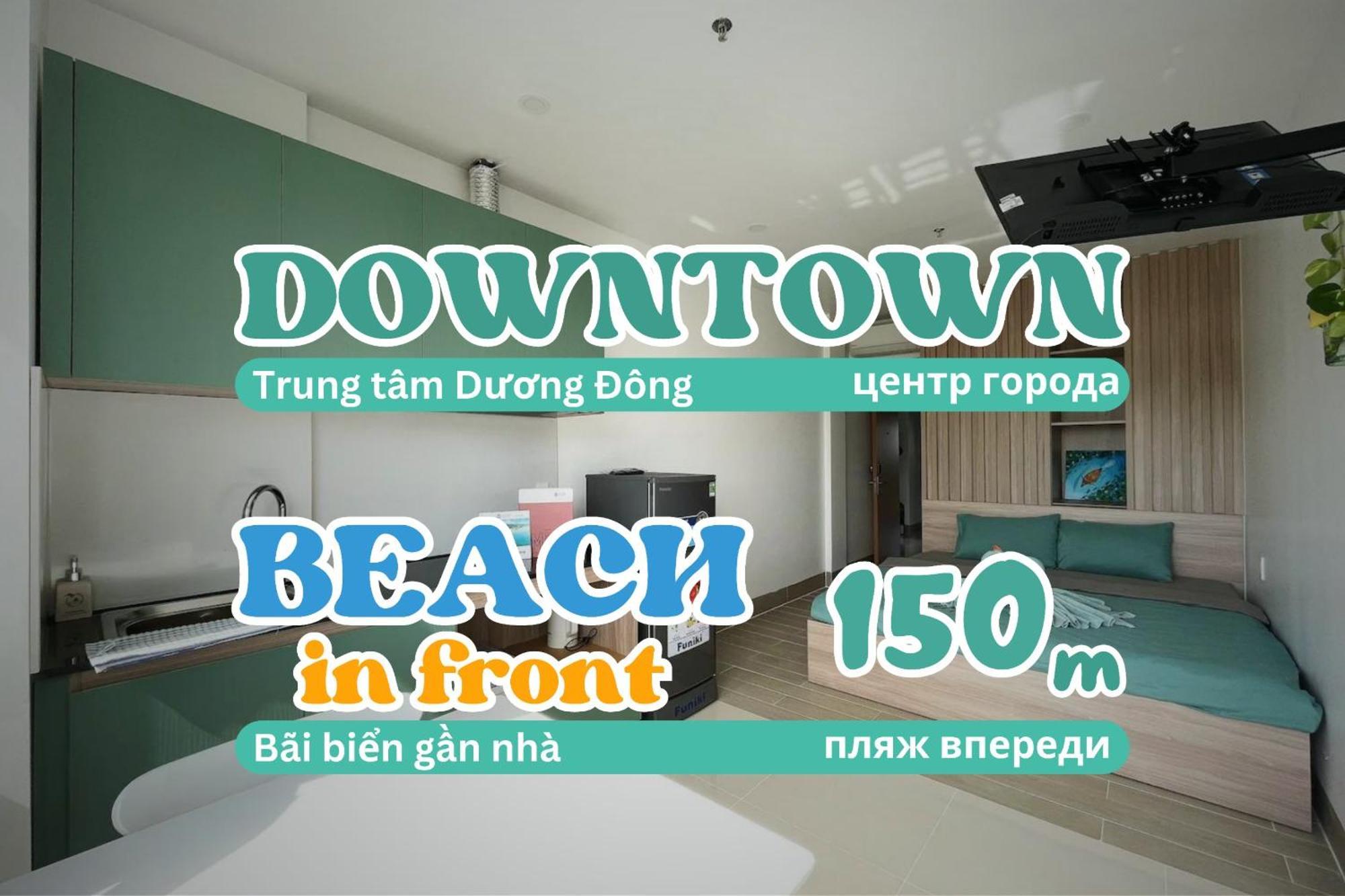 Mi Amor Luxury Island Apartment - 3 Minutes To The Beach Дуонг-Донг Экстерьер фото
