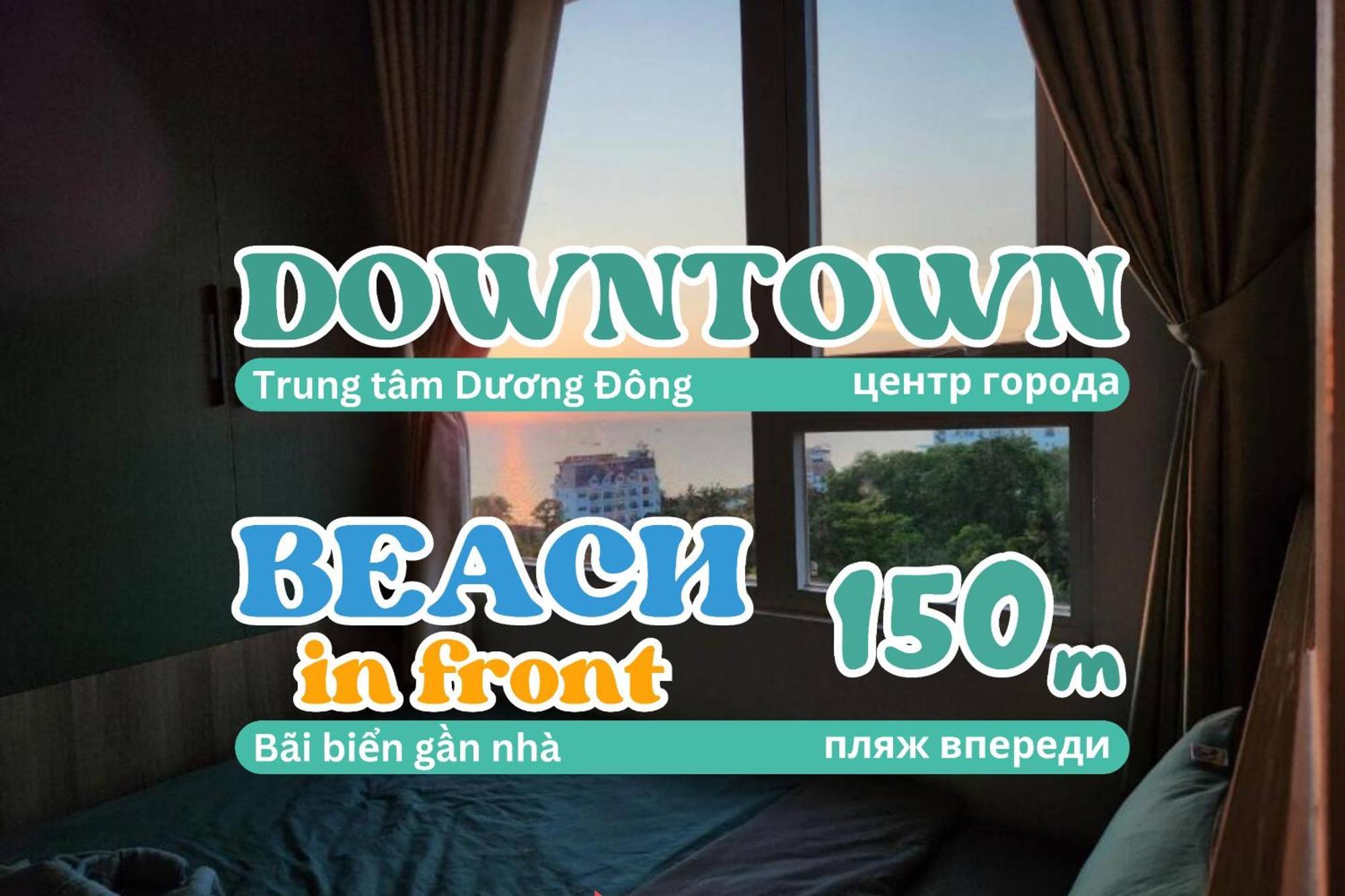 Mi Amor Luxury Island Apartment - 3 Minutes To The Beach Дуонг-Донг Экстерьер фото